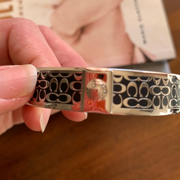 Authentic COACH Signature Bangle - Picture 2 of 5